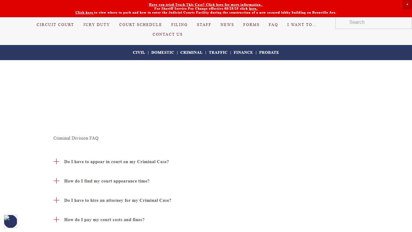 Criminal FAQs — Bryan Feemster | Greene County Circuit Clerk